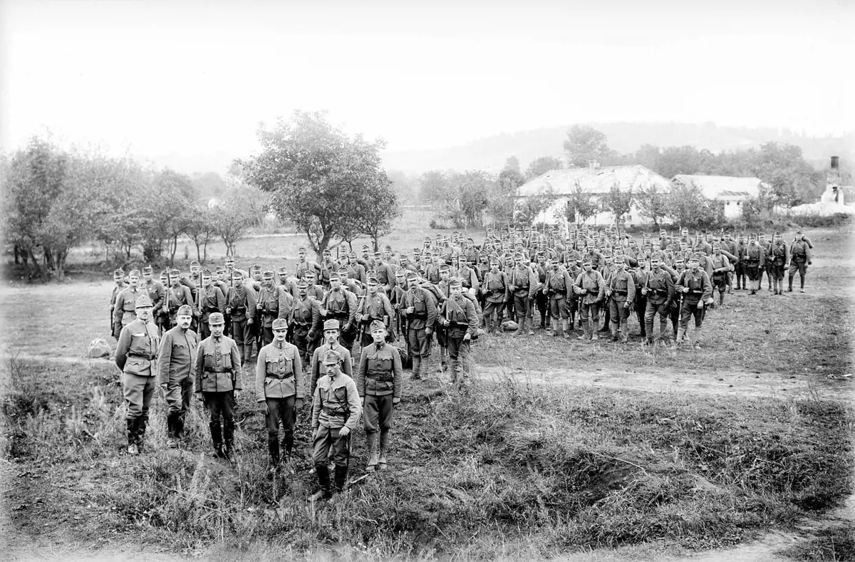 Koza priviazaná o komín na streche