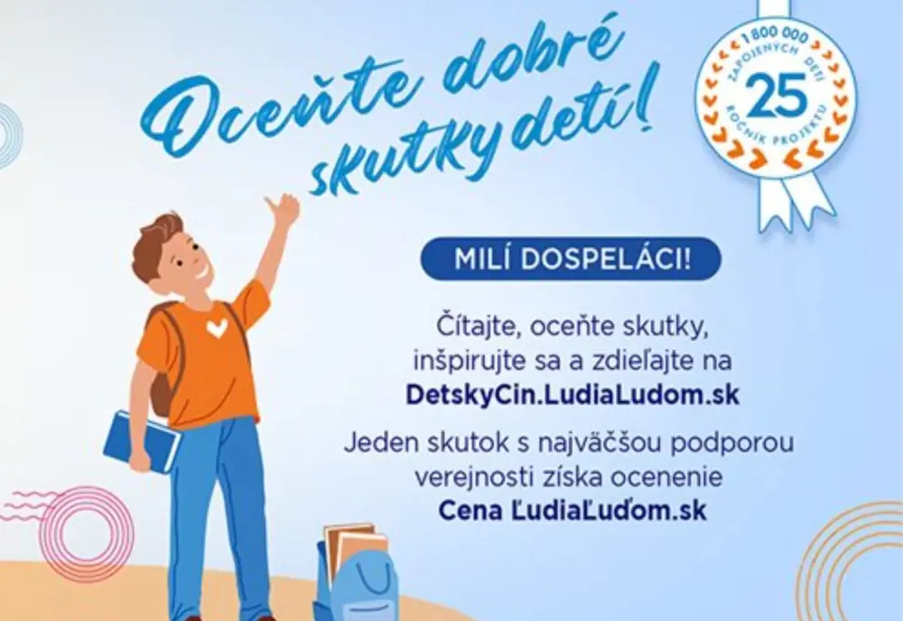 Podporte Detský čin roka