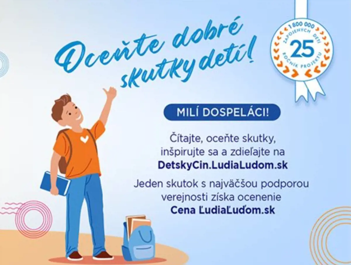 Podporte Detský čin roka