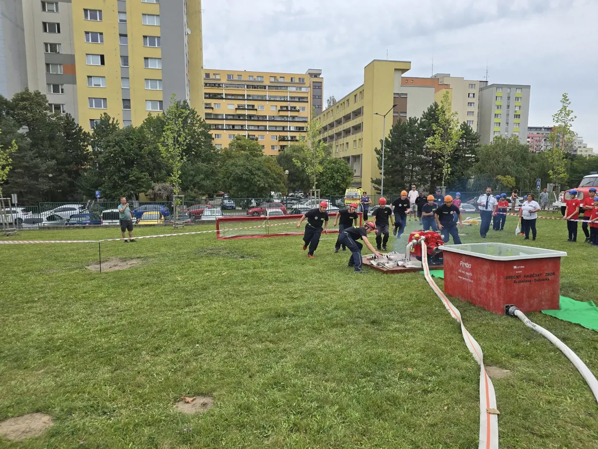 Mladí hasiči súťažili o pohár starostu