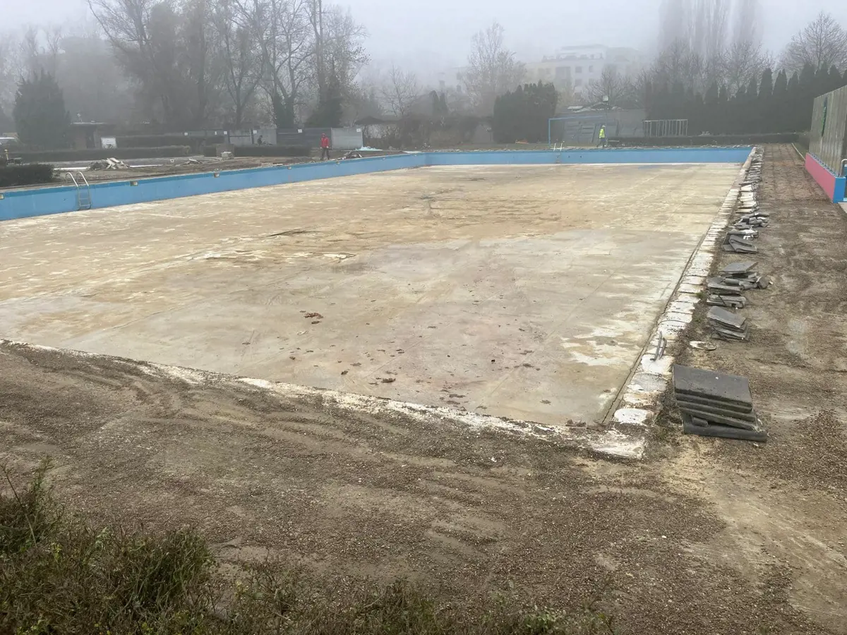 Nový bazén na Rosničke