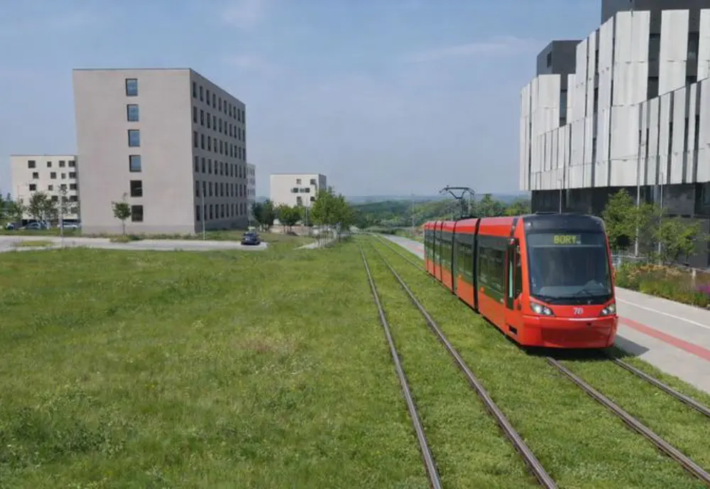 Električka do Borov sa pohla