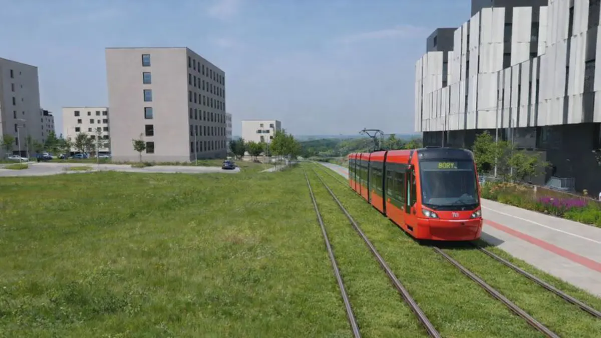 Električka do Borov sa pohla