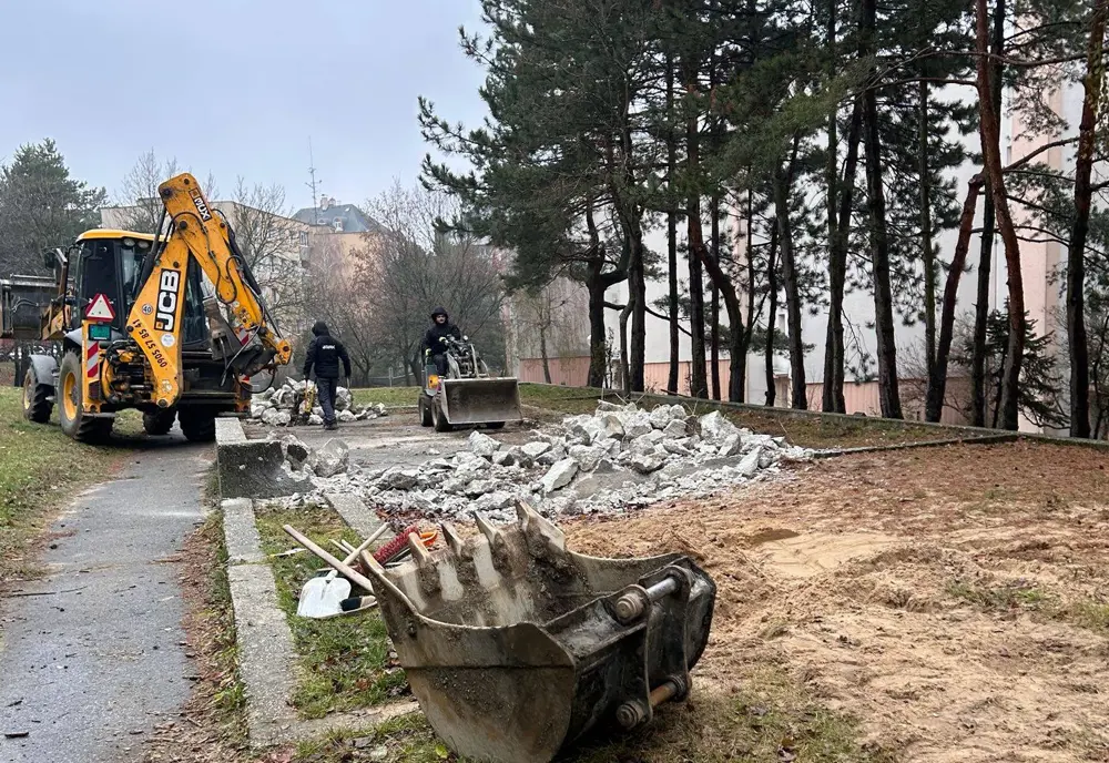 Nová fit zóna na Cabanke