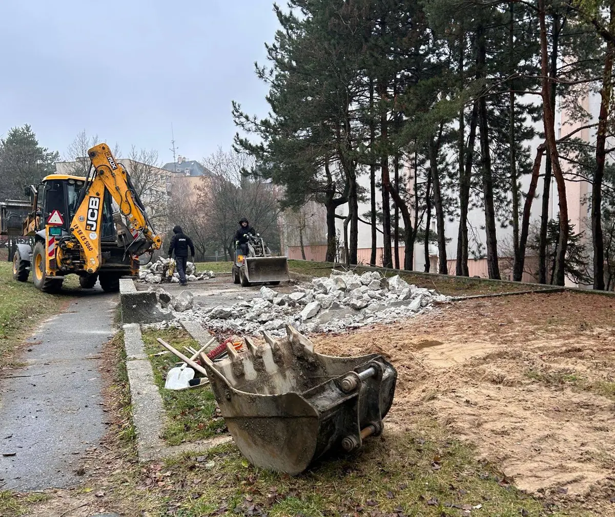 Nová fit zóna na Cabanke