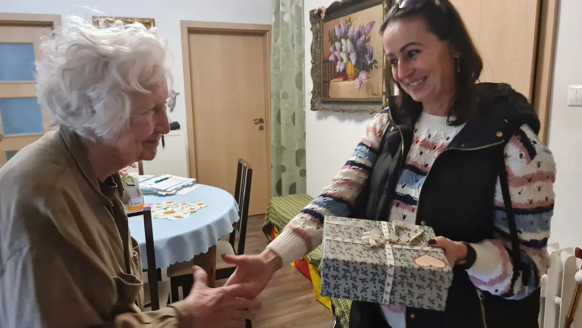 Úsmev v balíčkoch a robot radosti