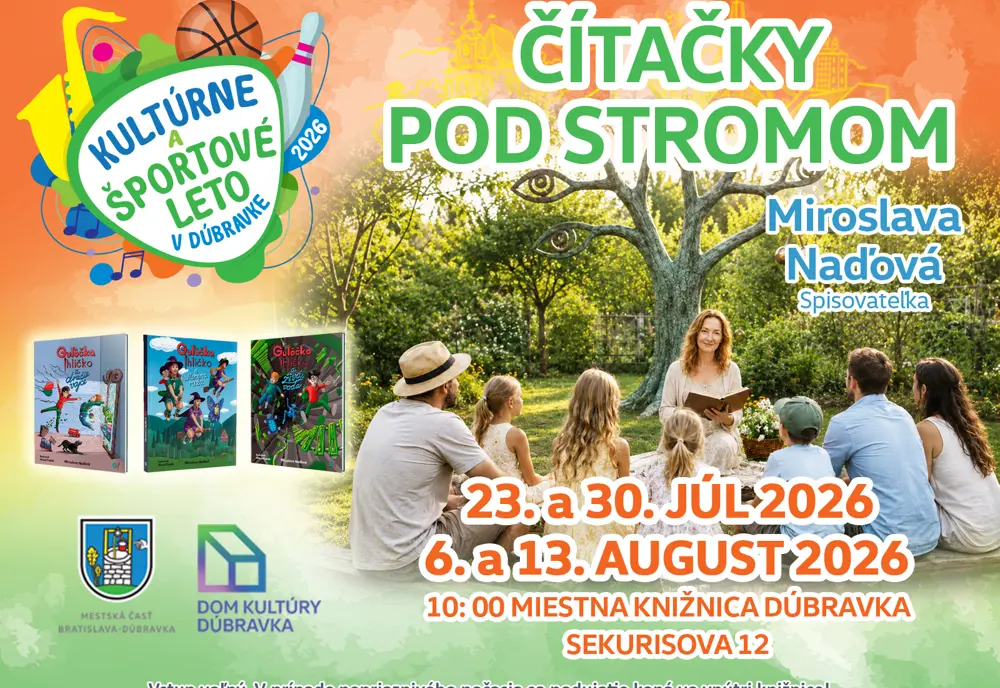 Čítačky pod stromom 2026