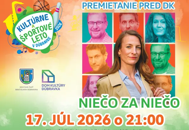 Letné kino: Niečo za niečo